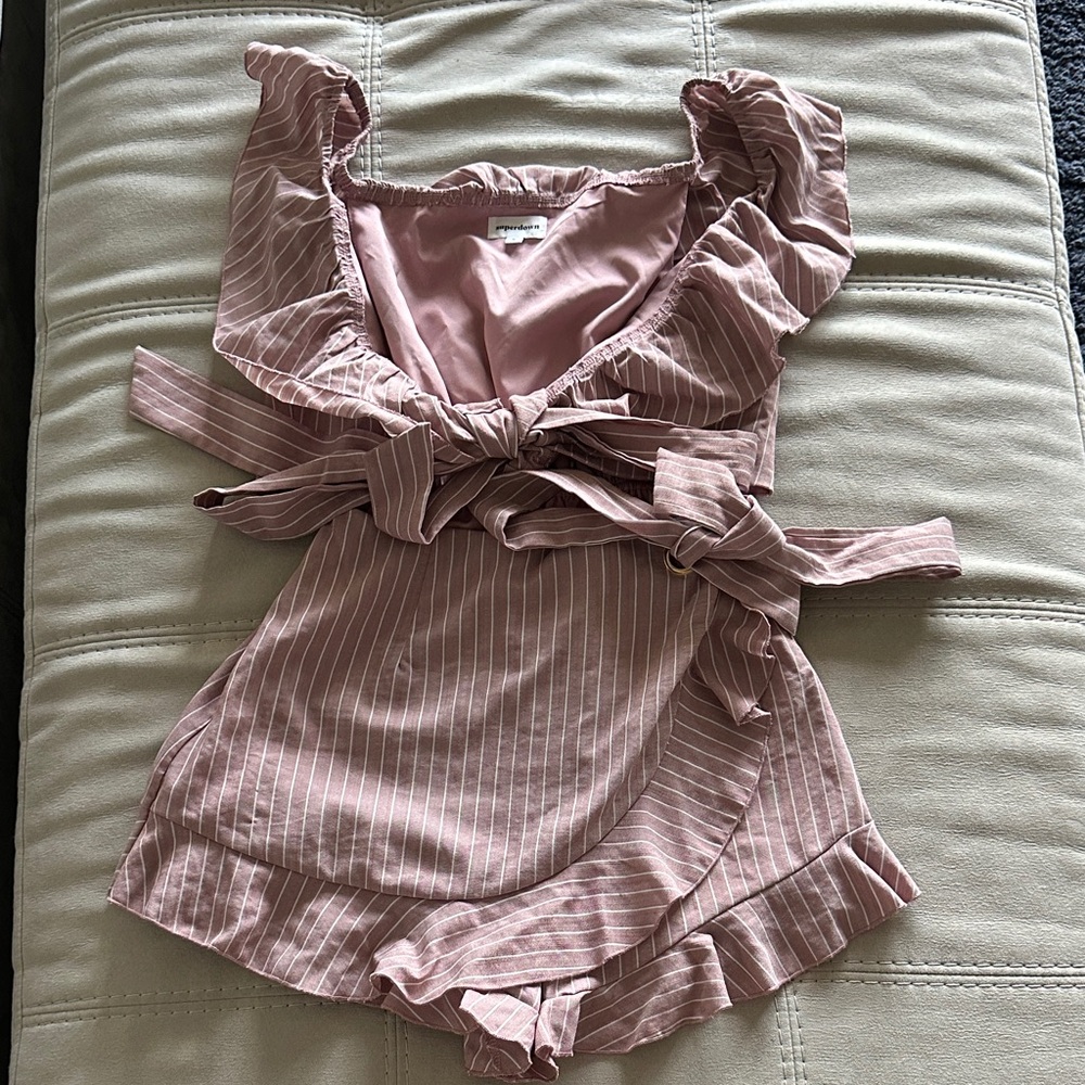 Superdown Pink Romper